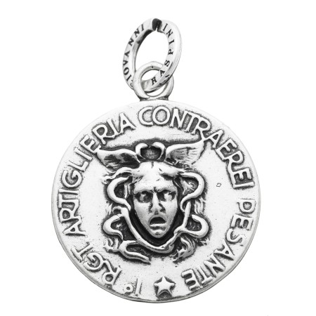 Ciondolo Giovanni Raspini Moneta Medusa Contaerea 06901