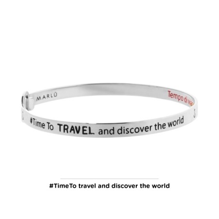 Bracciale Rigido Marlù 18BR058 Travel and discover the world