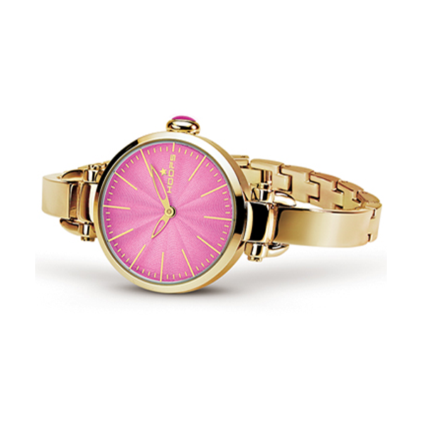 HOOPS B.JOLIE GOLD COLLECTION 2517LGS-06 FUCSIA